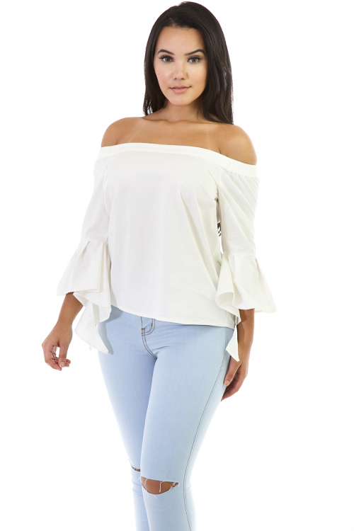 Strapless Loose Flowy Top