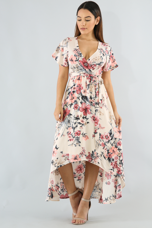 Floral Paisley Maxi Dress