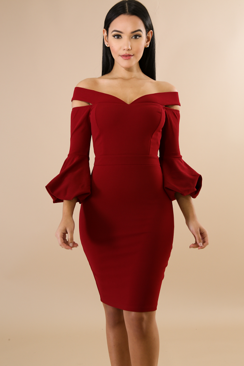 Ever After Clinched Body-Con Dress
