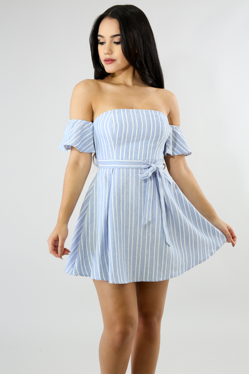 Accordion Dolly Flare Dress