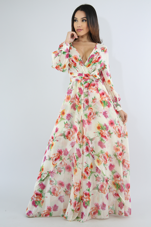 Summer Bloom Maxi Dress