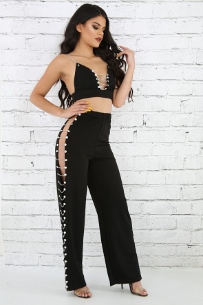 Chained Pants Set