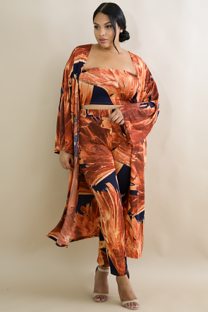 Sunset Kimono Pant Set
